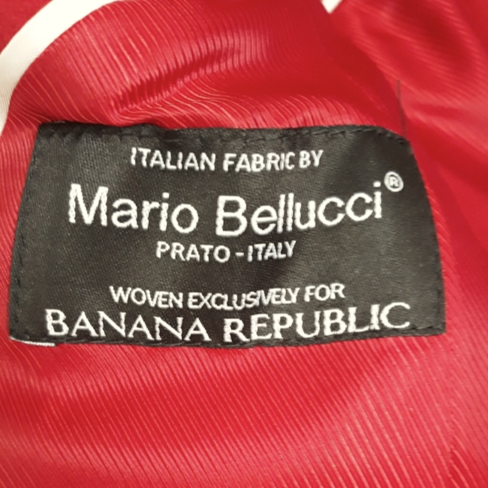Banana Republic Red Wool, Size 2 - Picture 11 of 11